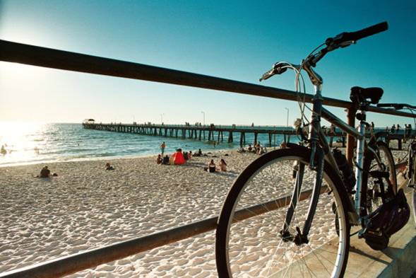 Bicycleatthepier