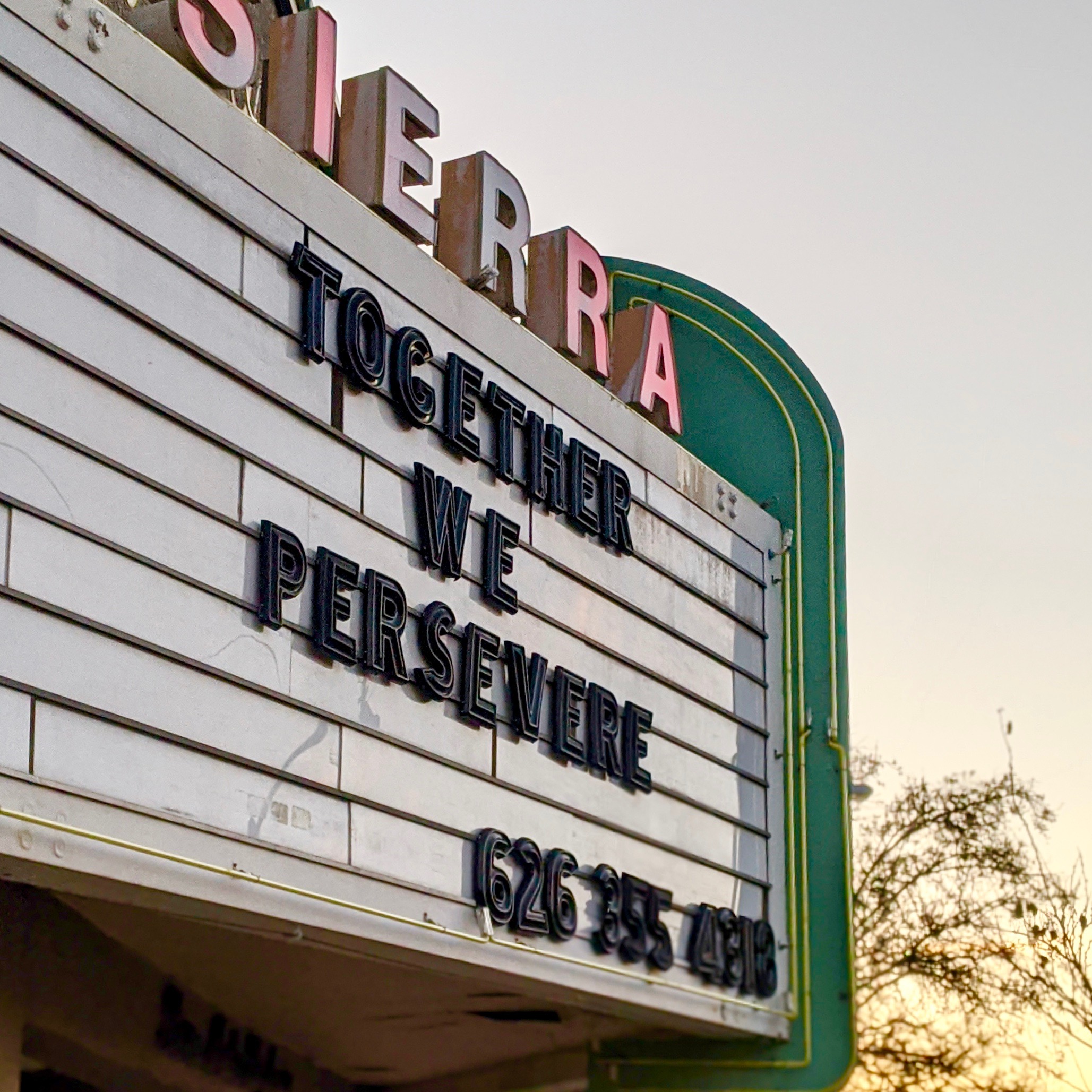 Sierra Madre Thrives Sierra Madre Playhouse marquee