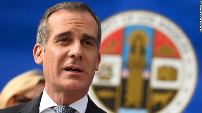 LA mayor on Trump's response to wildfires: 'This is climate change' not just about forest management