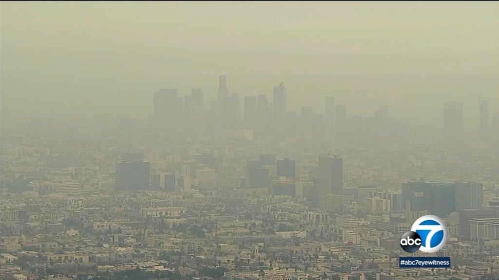 SoCal air remains thick with smoke from raging wildfires