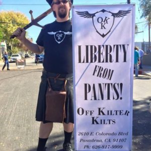 Off Kilter Kilts #libertyfrompants