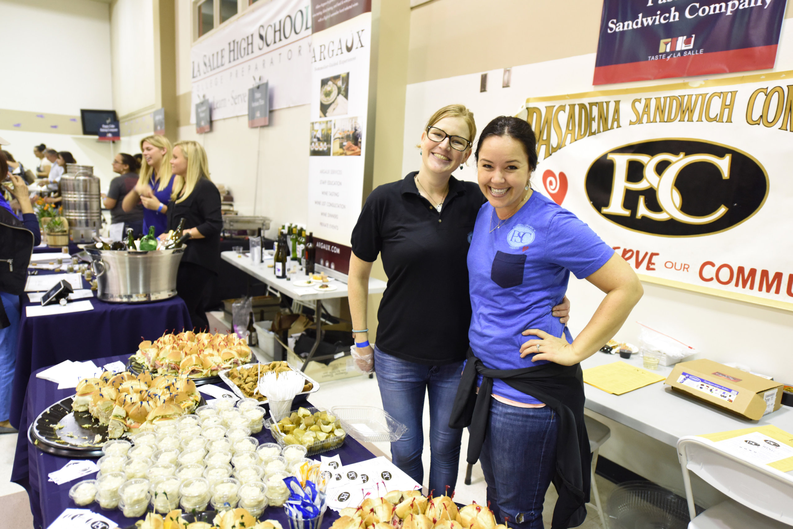 Vendors at the Taste of La Salle enjoyed a brisk business Saturday night – Photos by Terry Miller