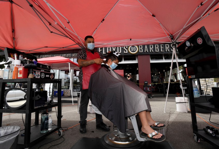 Coronavirus-triggered indoor ban angers Valley salons, but only a few are moving outside
