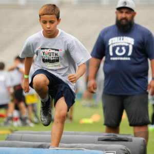 Flag football camps are a great way to encourage youth to remain active. – Photo by John Chaides / Beacon Media News