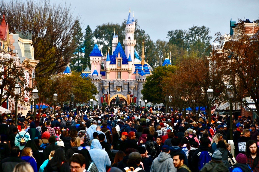 Disneyland could allow for social distancing at 50% capacity, data shows