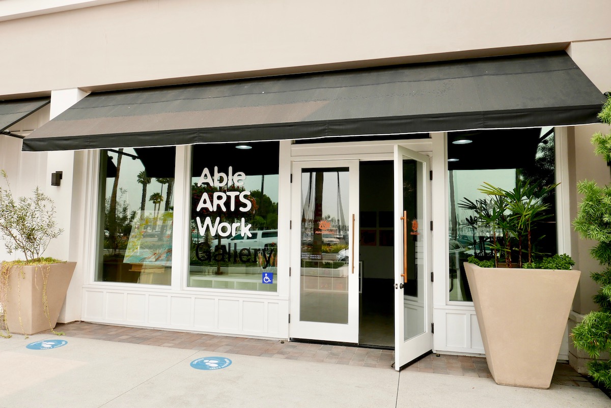 Gorgeous new gallery at 2nd & PCH shows off Able ARTS Work artists and mission