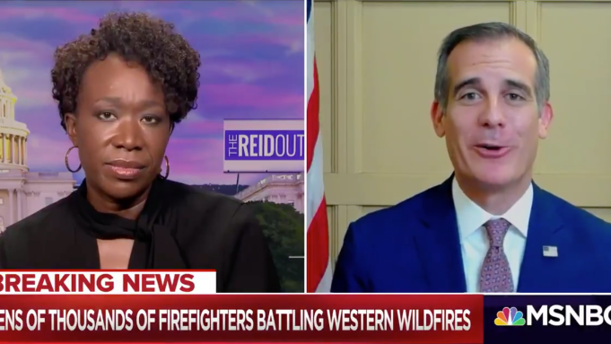 Los Angeles Mayor Eric Garcetti Goes After Donald Trump In Dual TV Interviews