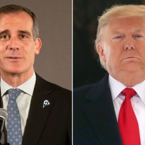 L.A. Mayor Slams Trump's Response to Wildfires, Says Ensure Aid 'Instead of Hitting Golf Course'