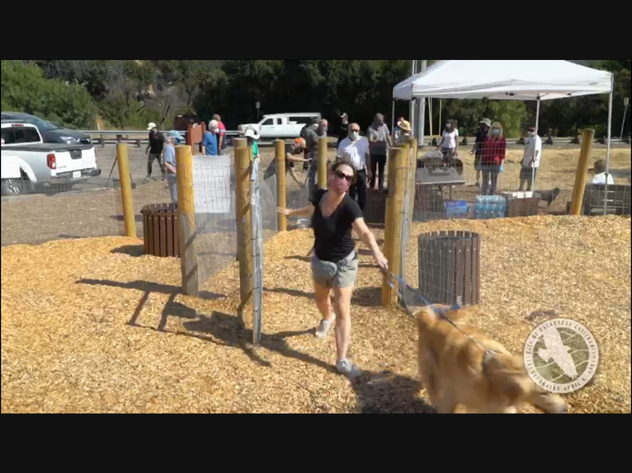 Temporary Dog Park Opens In Calabasas