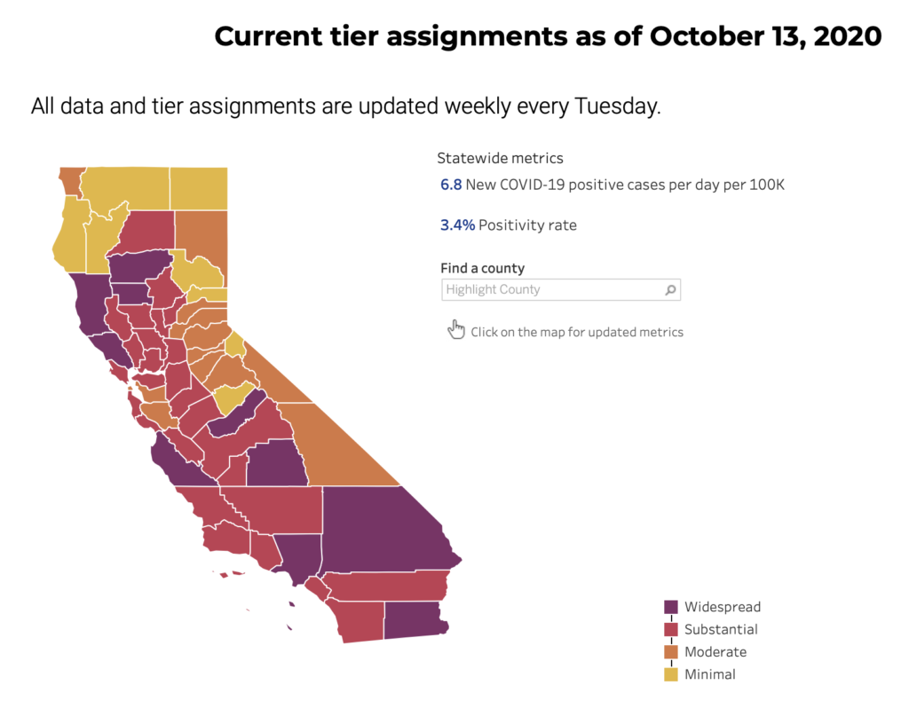 LA County, Long Beach remain in ‘widespread’ tier for COVID-19 infections