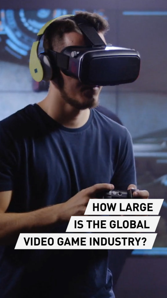 How large is the global video game industry?