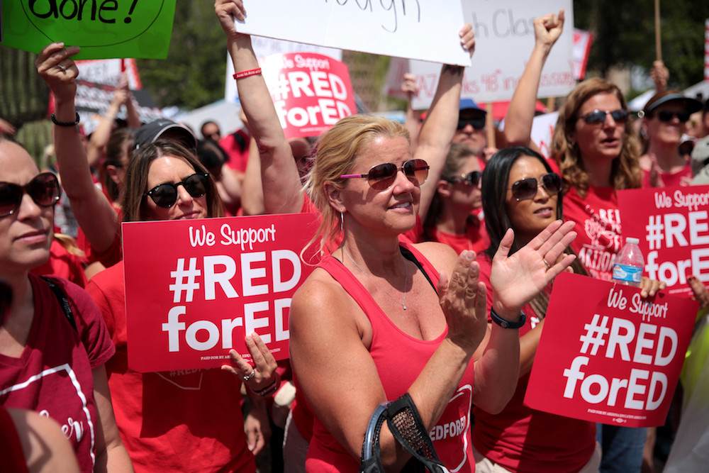 The Teachers’ “Red for Ed” Movement Is Far From Dead