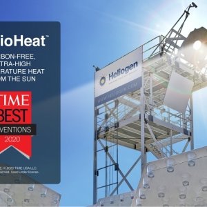 TIME Names Heliogen’s HelioHeat™ to List of the Best Inventions of 2020