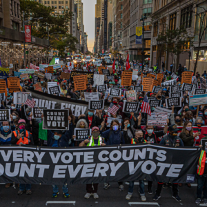 Over 700 Protesters Arrested in Minneapolis, NYC During "Count Every Vote" Demonstrations