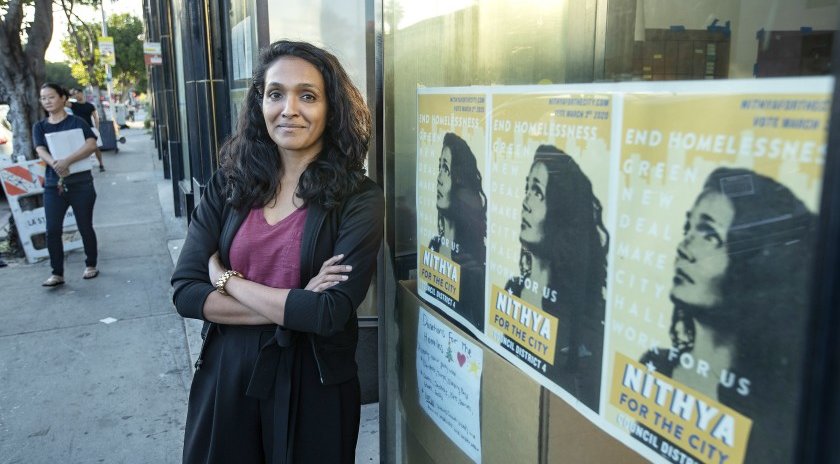 Angry voters, higher turnout, Hollywood money: How Nithya Raman gained an edge in L.A.