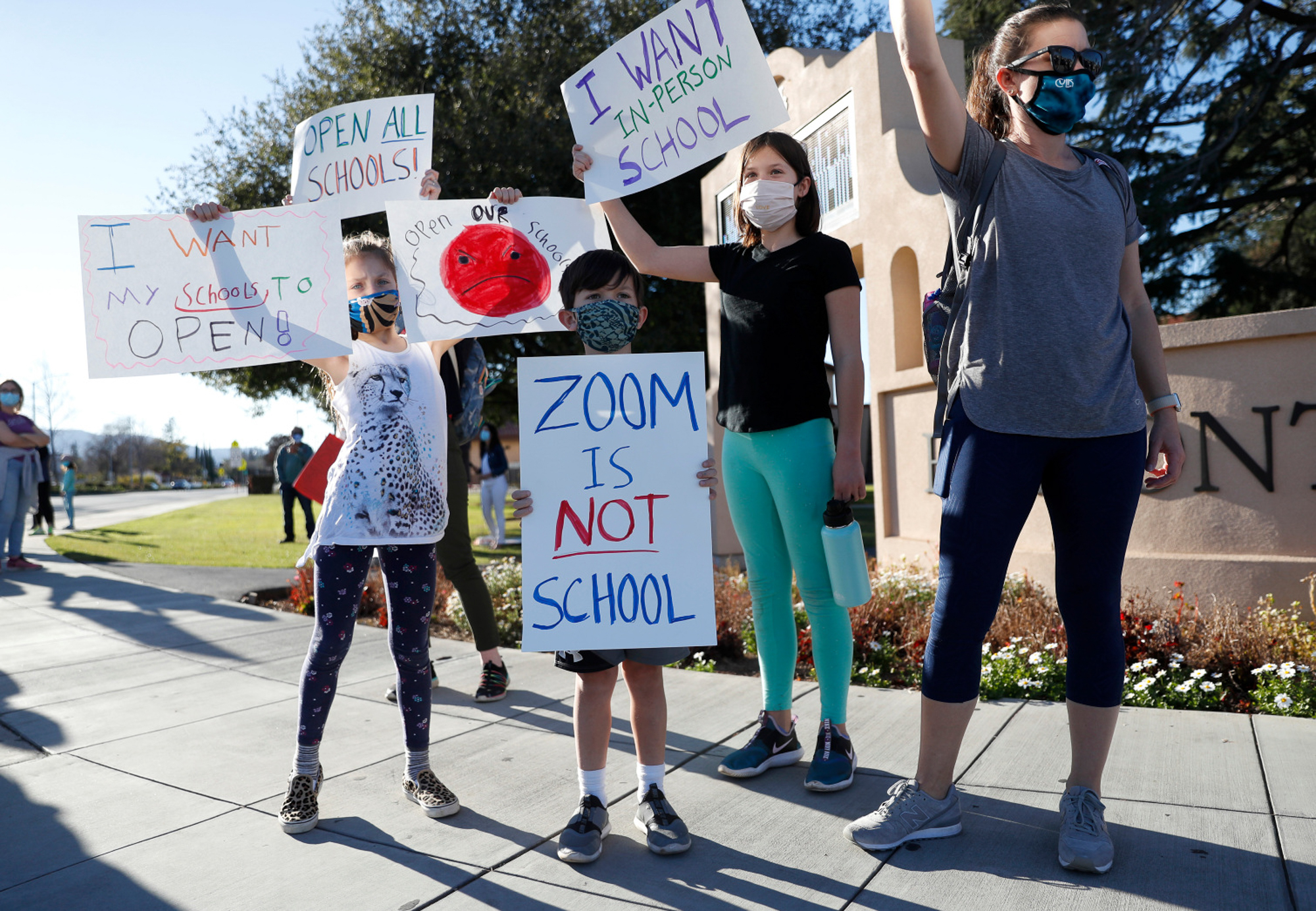 Who has the power to reopen California classrooms?