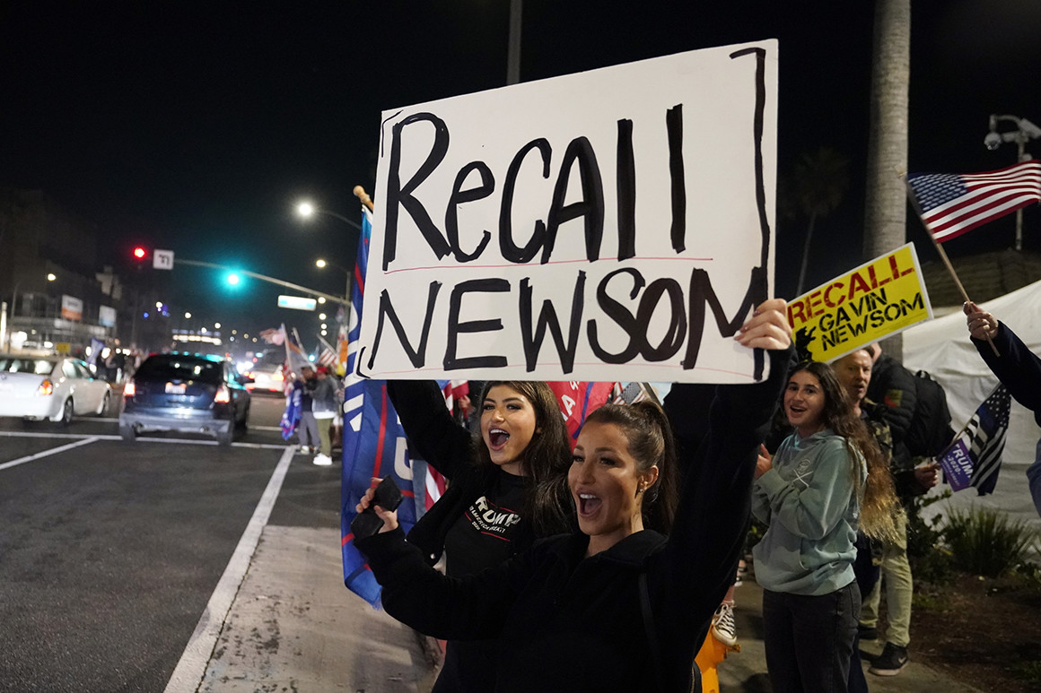 No California politician is safe from recall during pandemic backlash