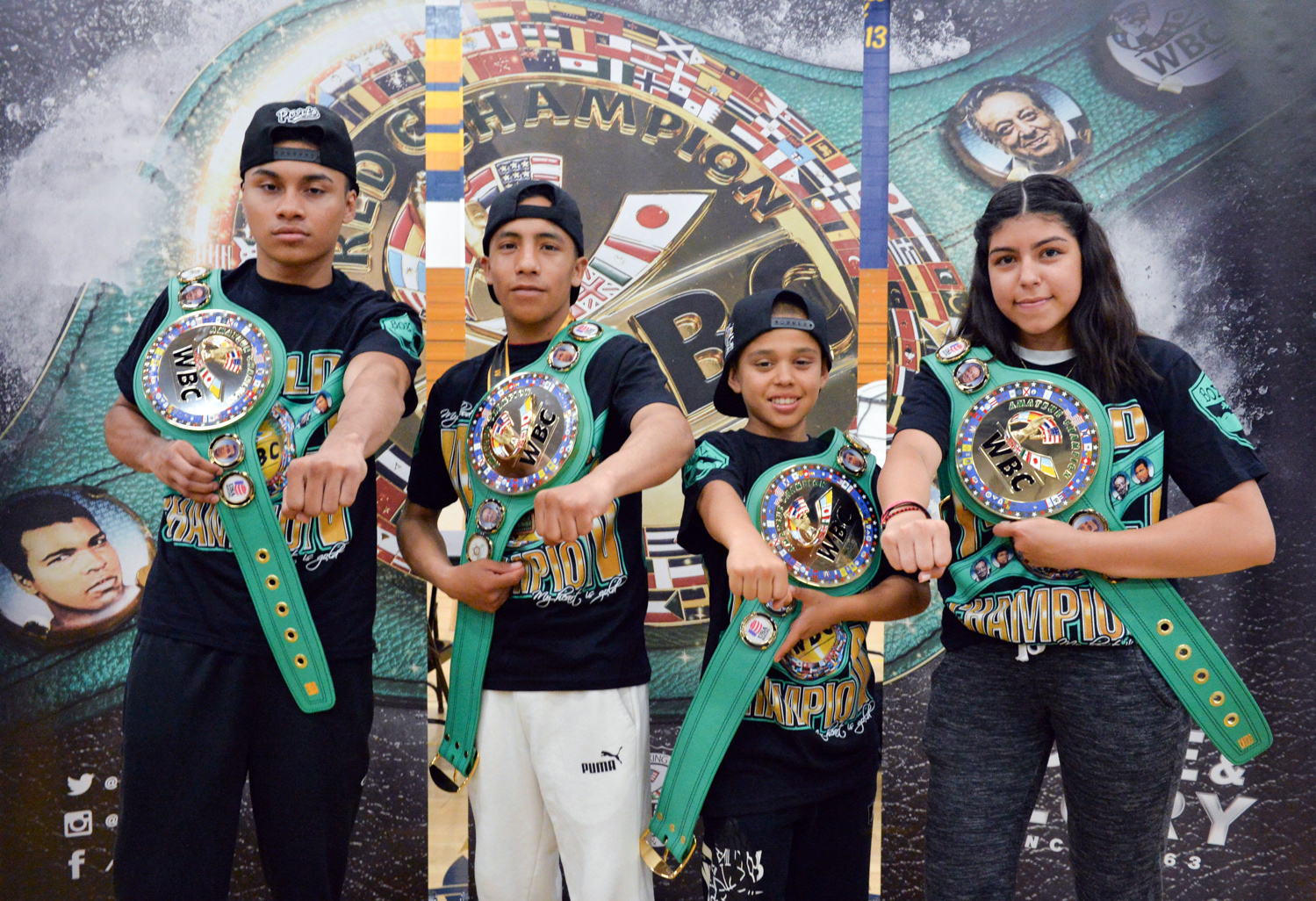 Los Angeles Amateur Boxers take the Green Belt Challenge