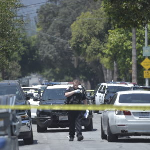 Pasadena crime scene