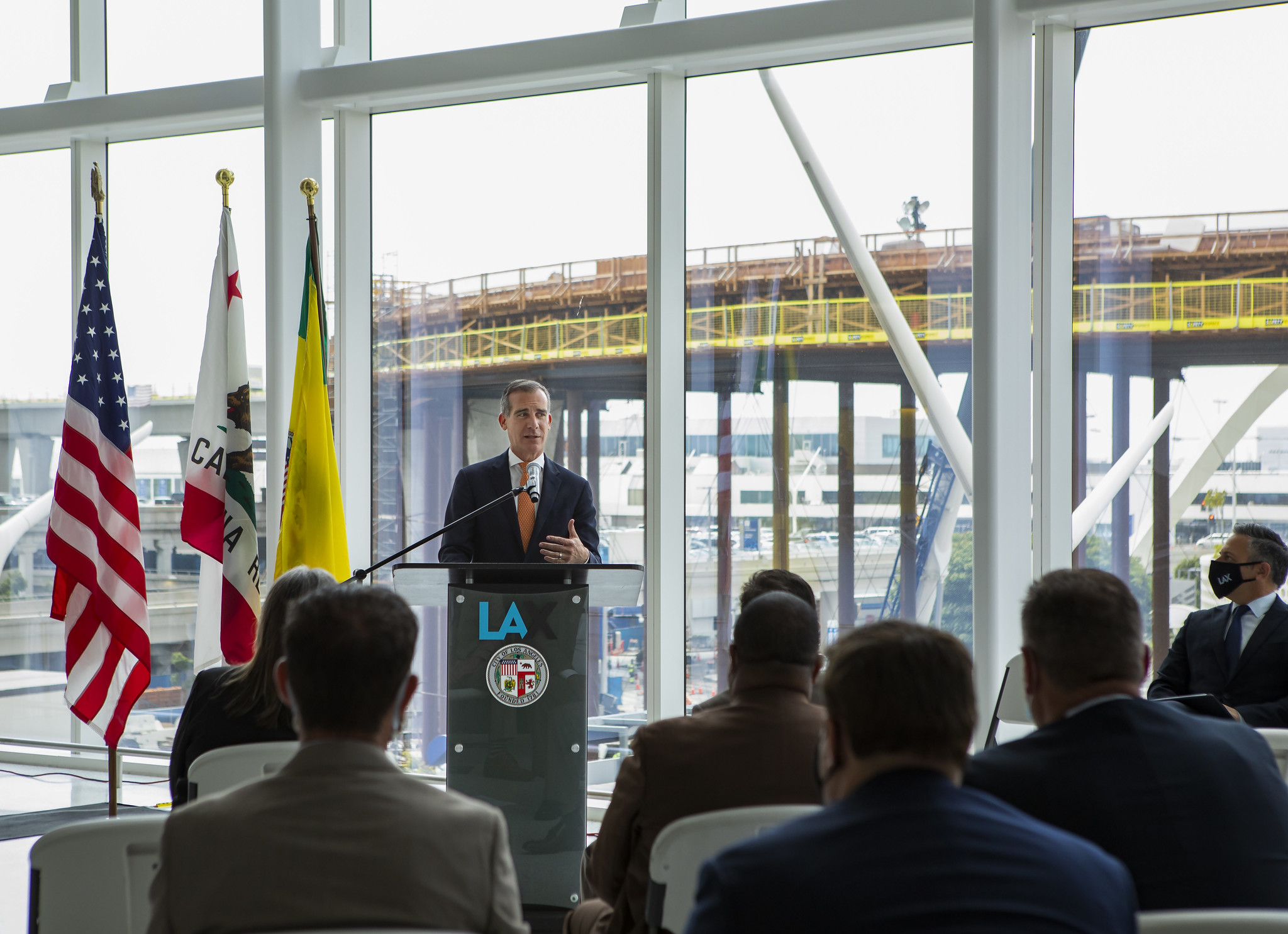 Los Angeles Mayor Eric Garcetti