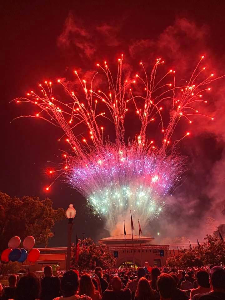 Monrovia fireworks