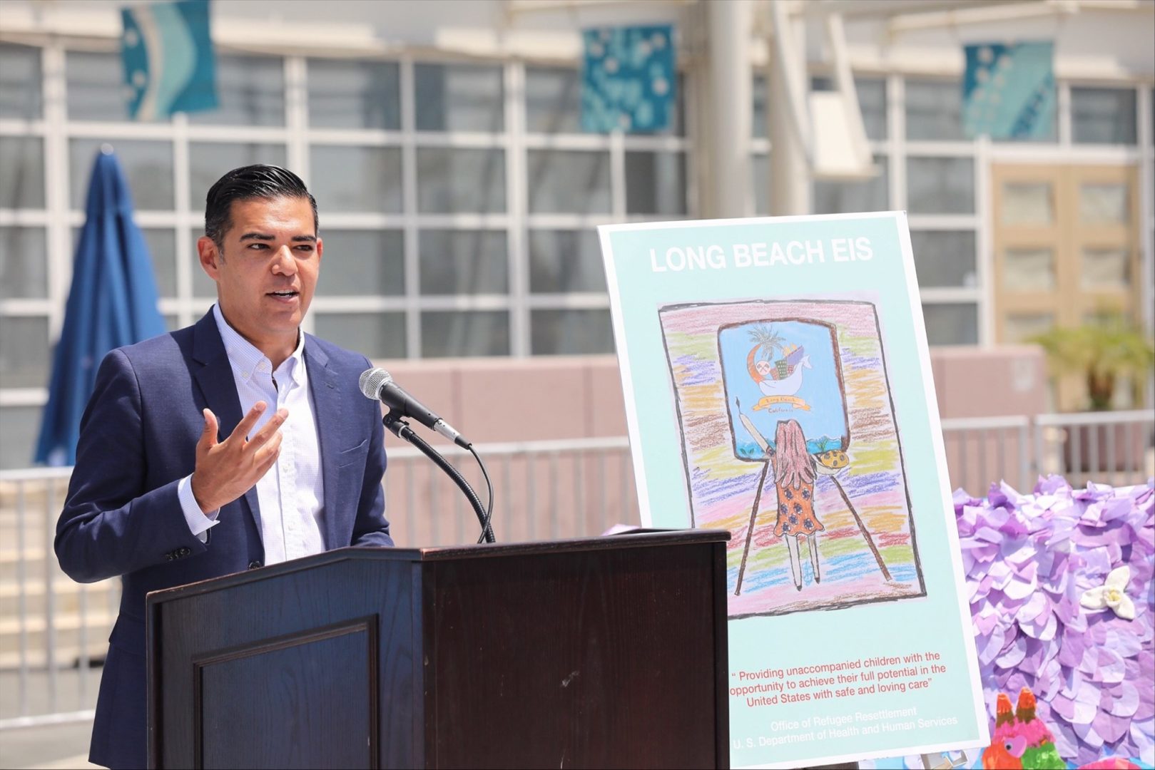 Long Beach Mayor Robert Garcia