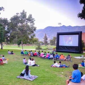 Pasadena movies in the park