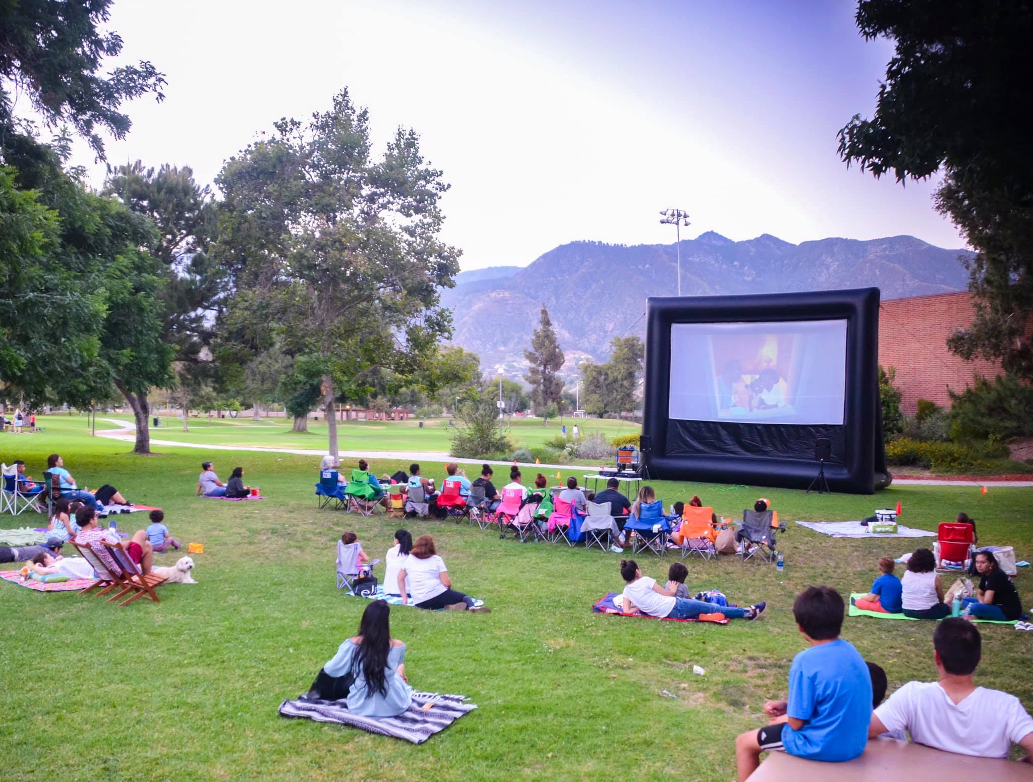 Pasadena movies in the park