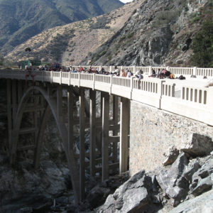 BRIDGE TO NOWHERE SAN GABRIEL MOUNTAINS