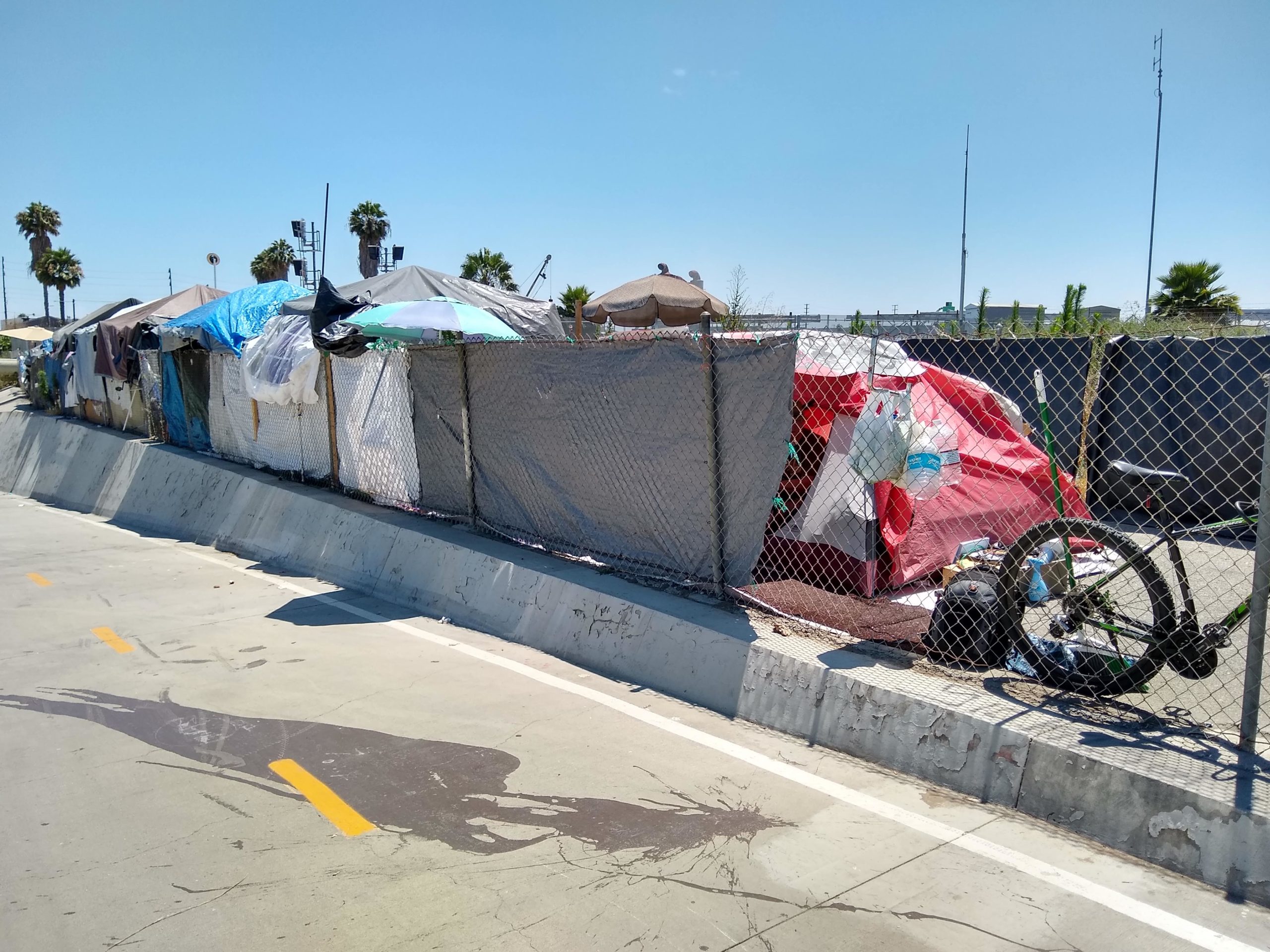 homeless encampment