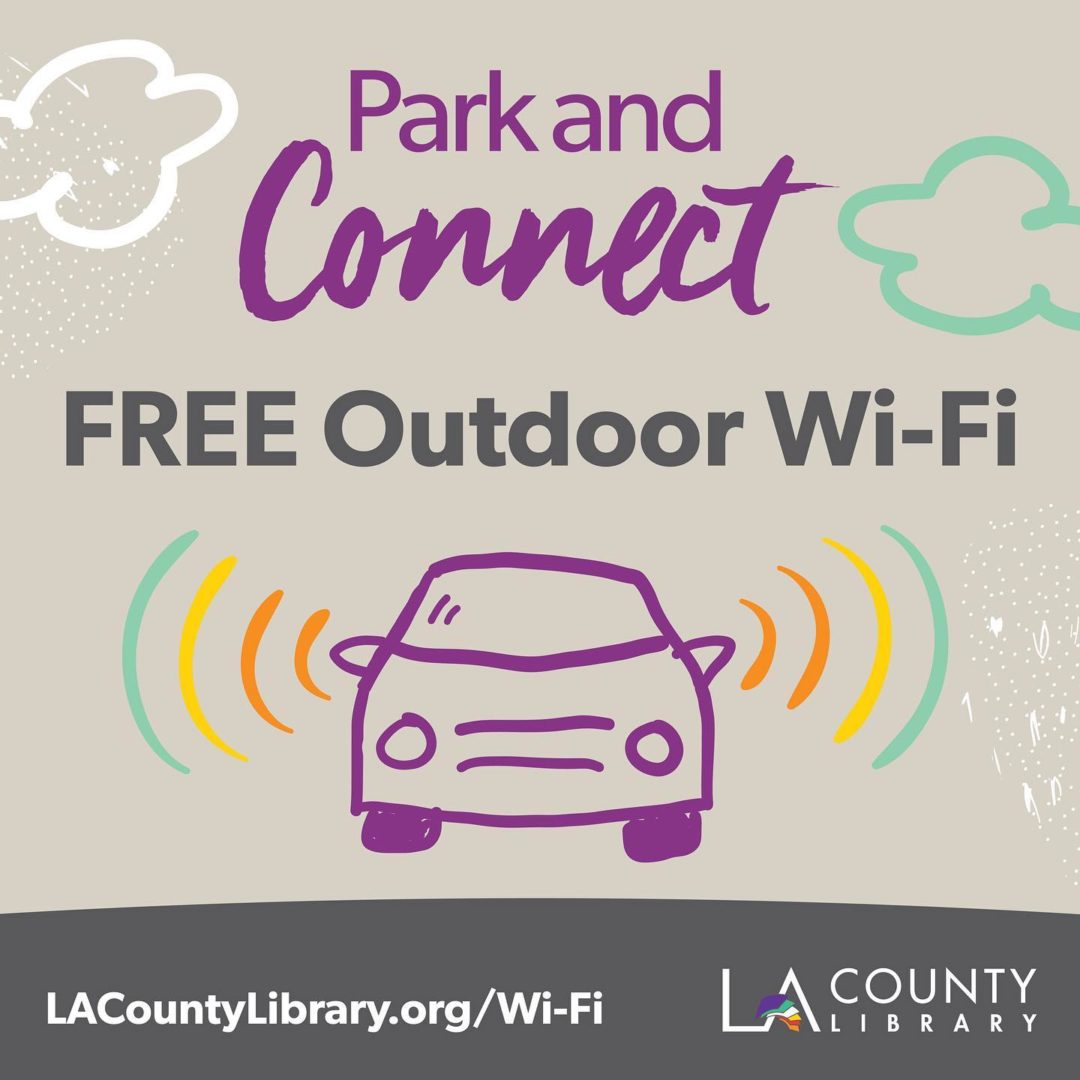 LA County park and connect wi-fi