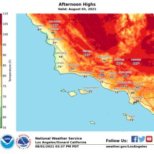 Temperatures 8-2-2021