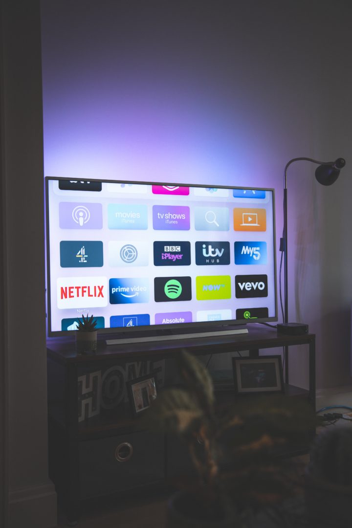 smart tv television apps menu