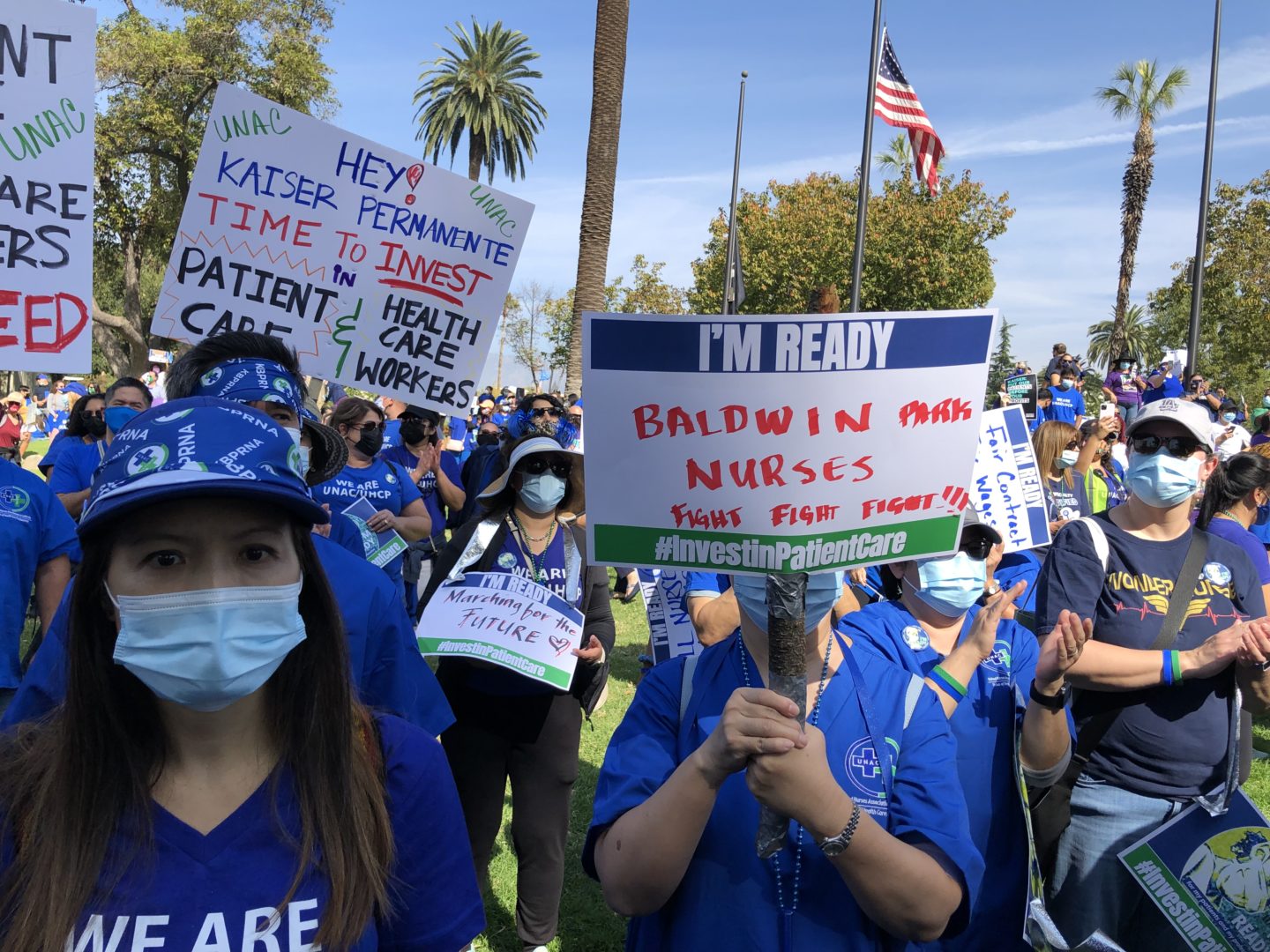 Kaiser health care workers strike