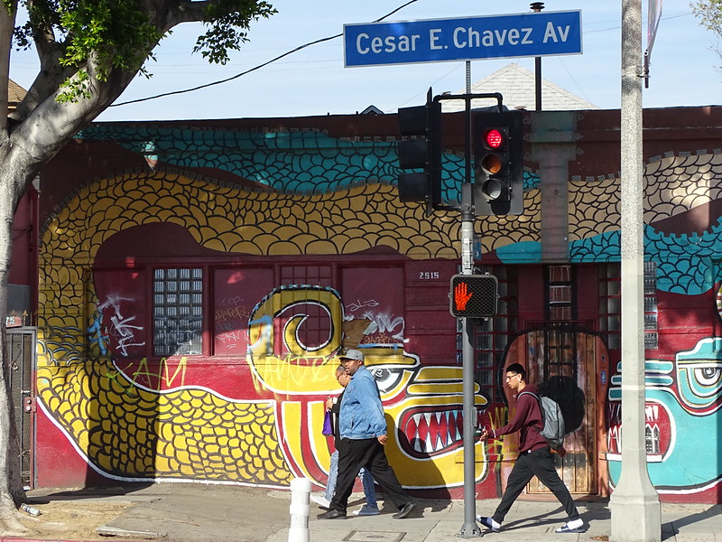 Along Cesar E. Chavez Avenue - Boyle Heights - East Los Angeles