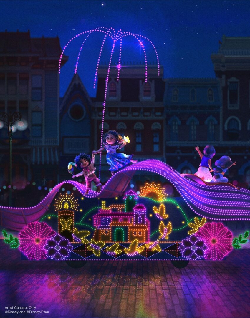 Disneyland Main Street Electrical Parade Encanto Float