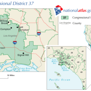 37th congressional district Los Angeles County