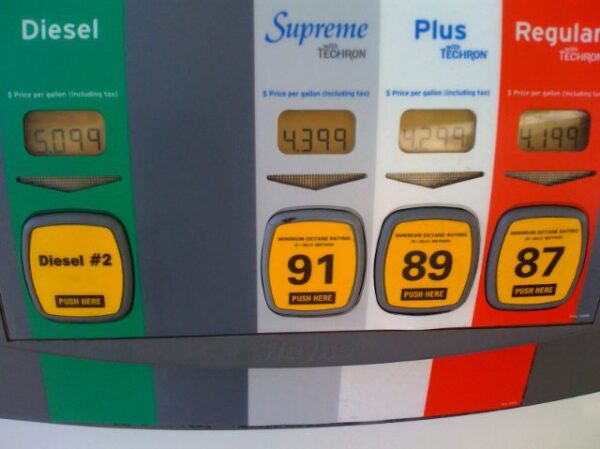 gasoline, gas prices, gas pump, Chevron