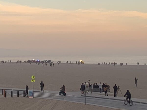 Santa Monica Beach, Santa Monica Pier