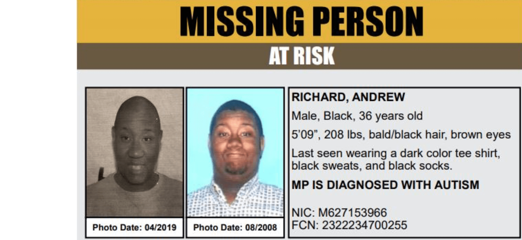 missing, autism, willowbrook