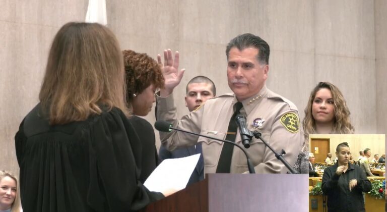 Robert Luna to be sworn in as new Los Angeles County sheriff