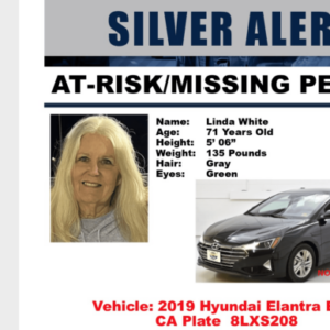 missing, Fountain Valley, Silver Alert
