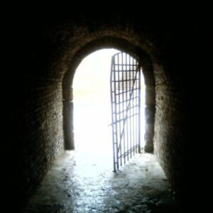 prison door open, jail