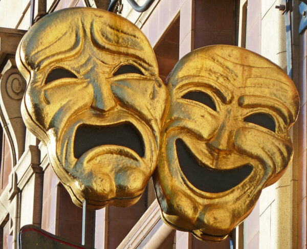 comedy, tragedy, theater, masks
