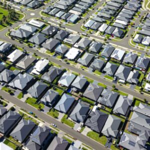 housing, suburb, aerial