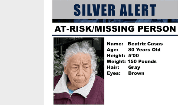 missing, silver alert, san gabriel