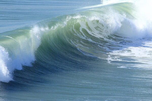 Ocean waves.