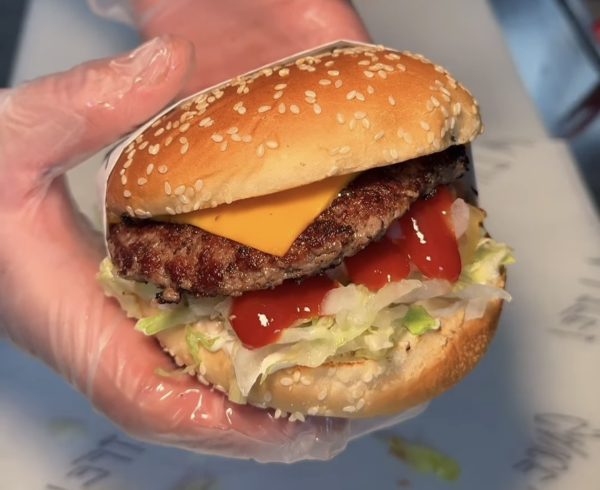 Diners who follow New York Chicken & Gyro on Instagram will receive a free cheeseburger through March 1.