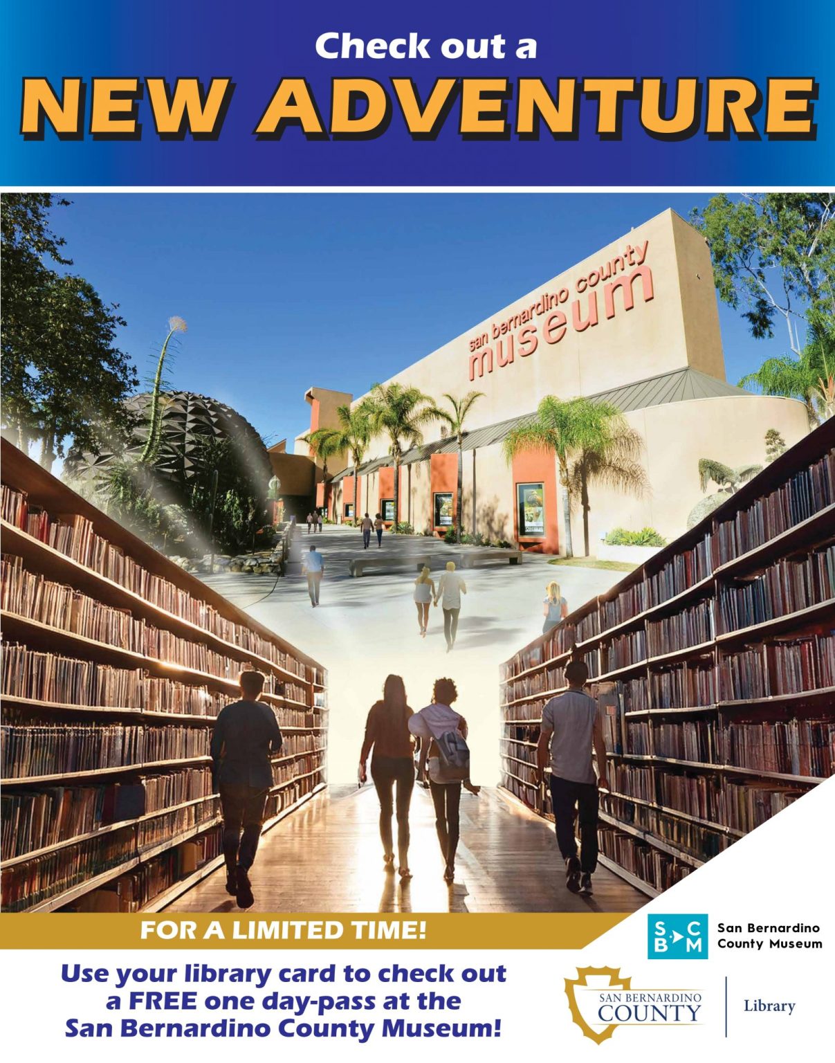 San Bernardino County Library now offering County Museum pass