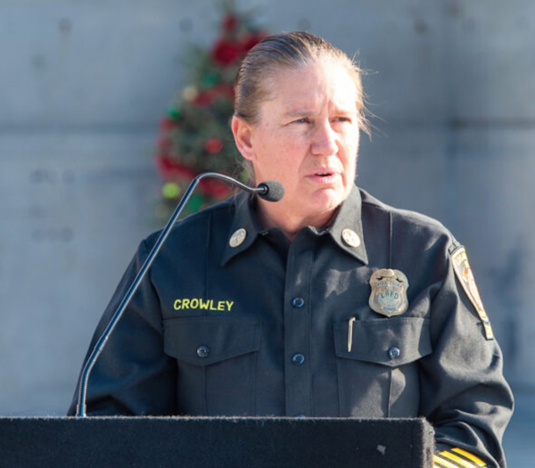 Kristin Crowley, former Los Angeles Fire Department chief.